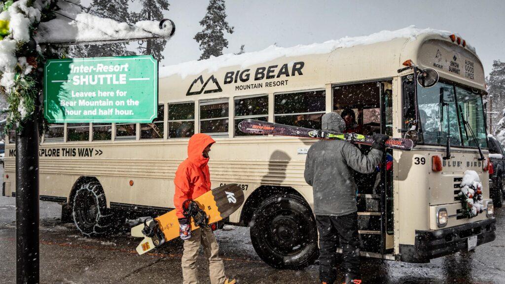 Parking Lots, Big Bear Mountain Resort